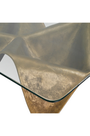 Wavy Vintage Brass Coffee Table | Eichholtz Angelico | Oroatrade.com