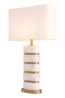 White Modern Table Lamp | Eichholtz Newall | Oroatrade.com