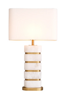 White Modern Table Lamp | Eichholtz Newall | Oroatrade.com