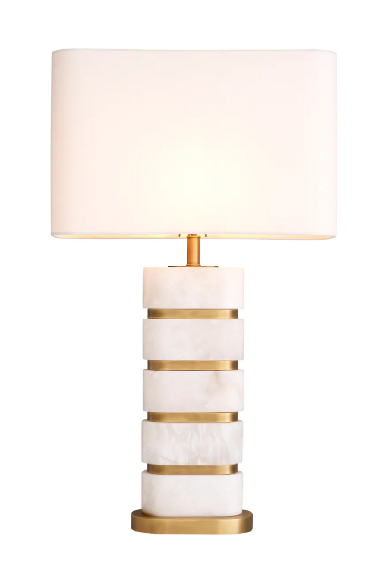 White Modern Table Lamp | Eichholtz Newall | Oroatrade.com