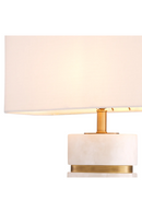 White Modern Table Lamp | Eichholtz Newall | Oroatrade.com