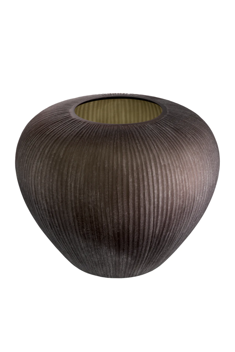 Brown Glass Classic Vase | Eichholtz Bayly | Oroatrade.com