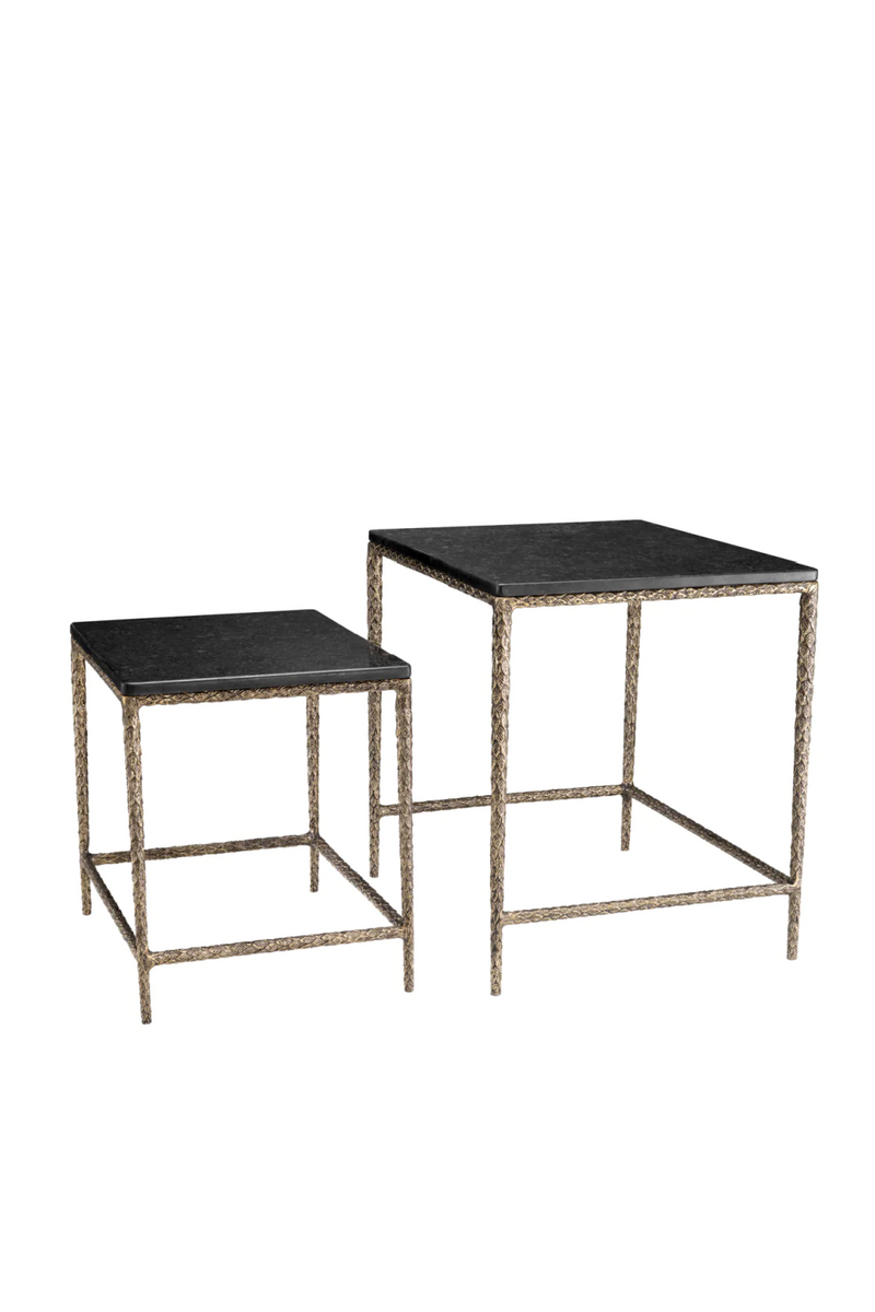 Black Granite Nesting Coffee Tables (2) | Eichholtz Ferndale | Oroatrade.com