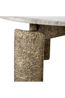 Round Beige Marble Coffee Table | Eichholtz Bodega | Oroatrade.com