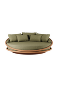 Round Teak Outdoor Daybed | Ethnicraft Solis | Oroatrade.com