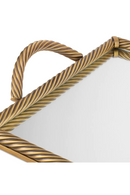 Vintage Brass Rectangular Tray | Eichholtz Salvi | Oroatrade.com