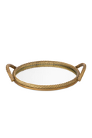 Vintage Brass Round Tray | Eichholtz Salvi | Oroatrade.com