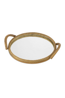 Vintage Brass Round Tray | Eichholtz Salvi | Oroatrade.com
