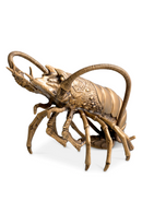 Vintage Brass Sculpture Deco | Eichholtz Lobster | Oroatrade.com