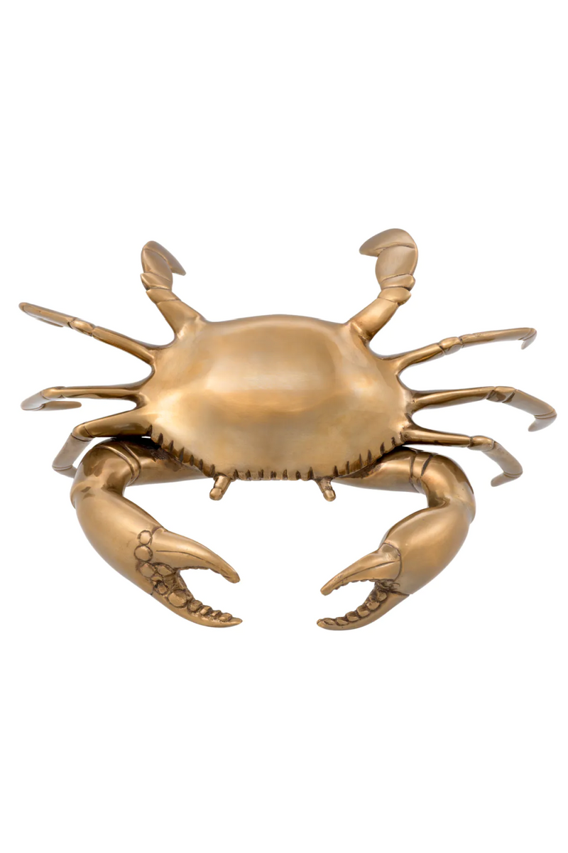 Vintage Brass Deco Object | Eichholtz Crab | Oroatrade.com