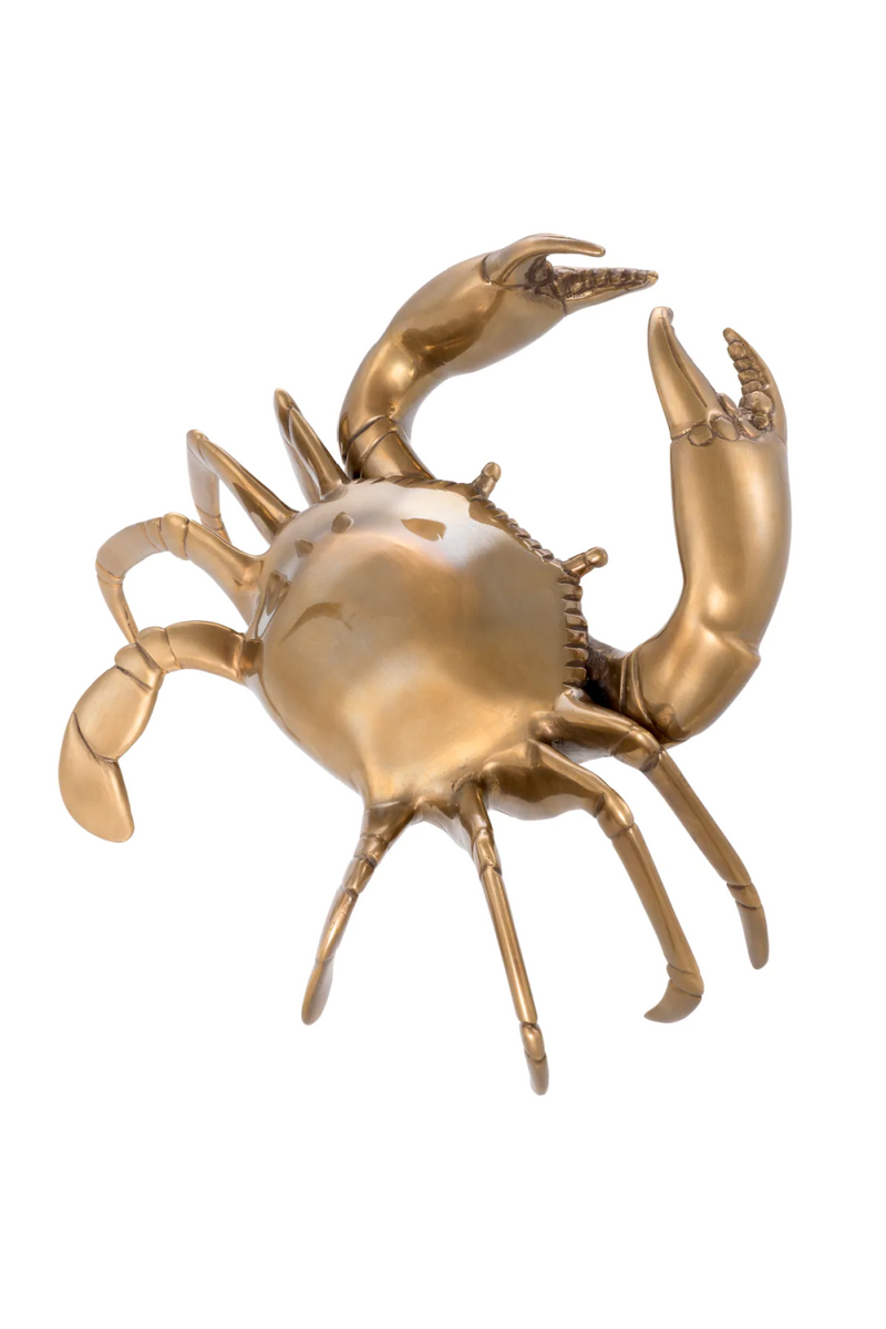 Vintage Brass Deco Object | Eichholtz Crab | Oroatrade.com