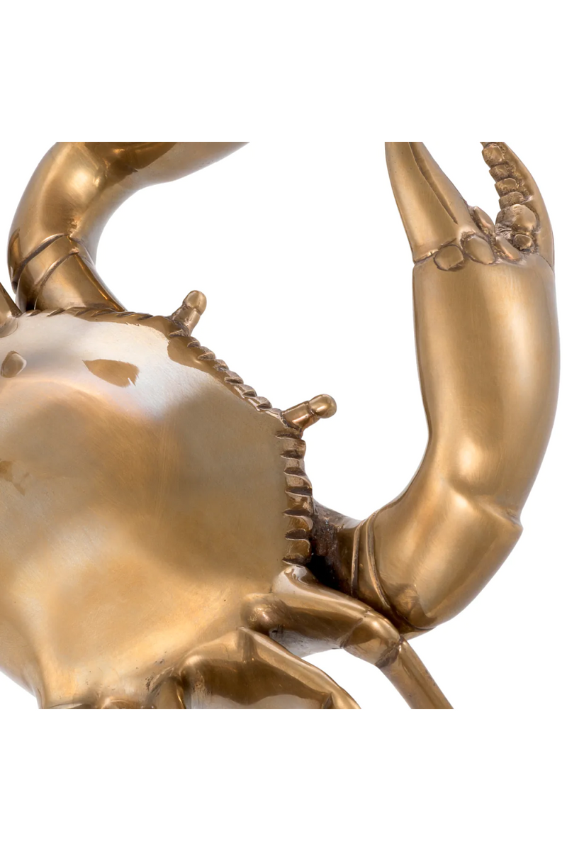 Vintage Brass Deco Object | Eichholtz Crab | Oroatrade.com