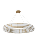 Glass Panels Round Chandelier | Eichholtz Ronco