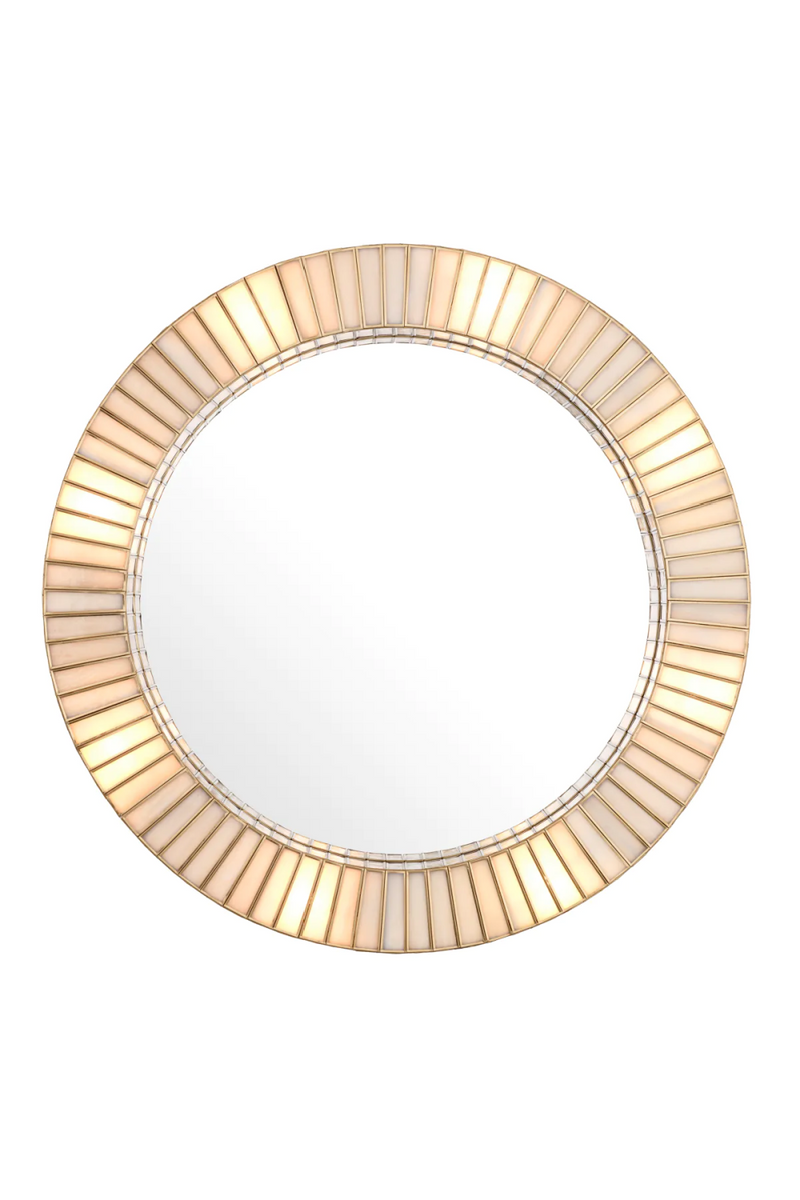 Antique Brass Artisan Mirror | Mirror Monari | Oroatrade.com