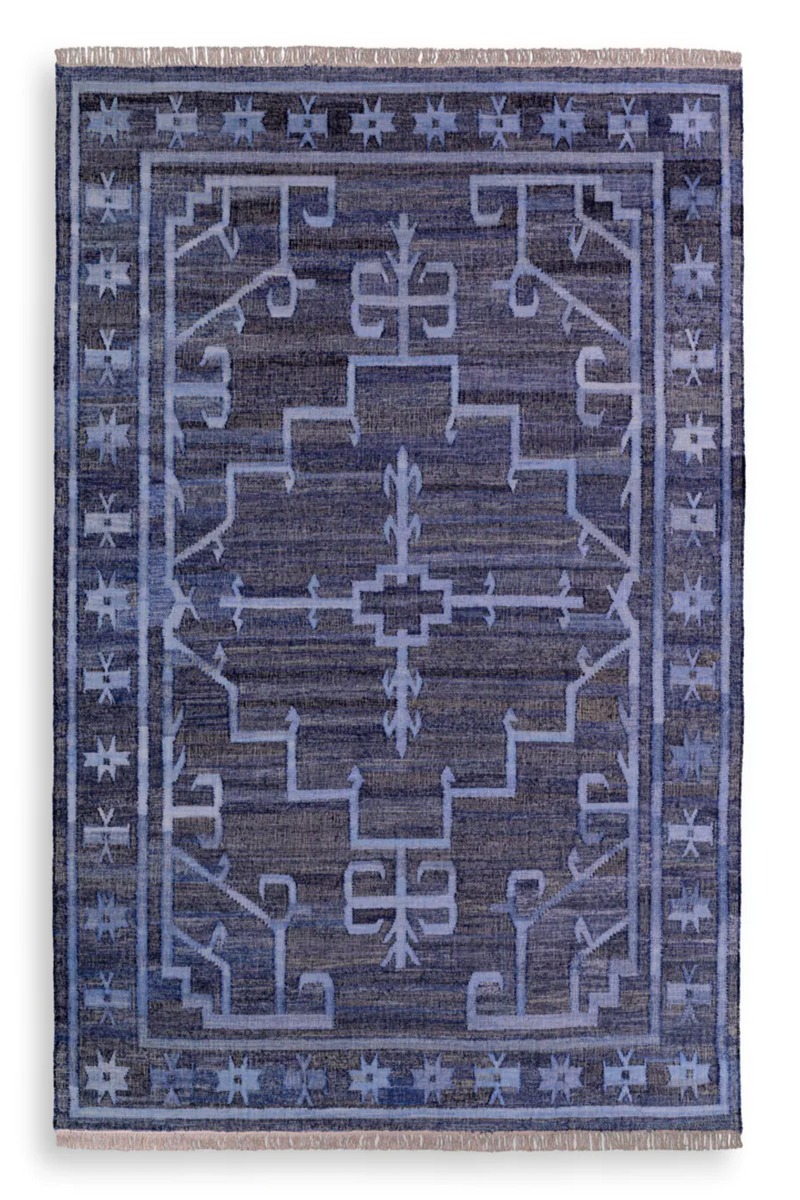 Hand-woven Denim Carpet | Eichholtz Palmaria | Oroatrade.com