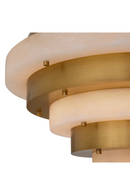 Alabaster Tiered Chandelier | Eichholtz Lazzari | Oroatrade.com