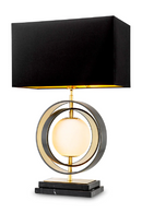 Black Shade Table Lamp | Eichholtz Pearl | Oroatrade.com