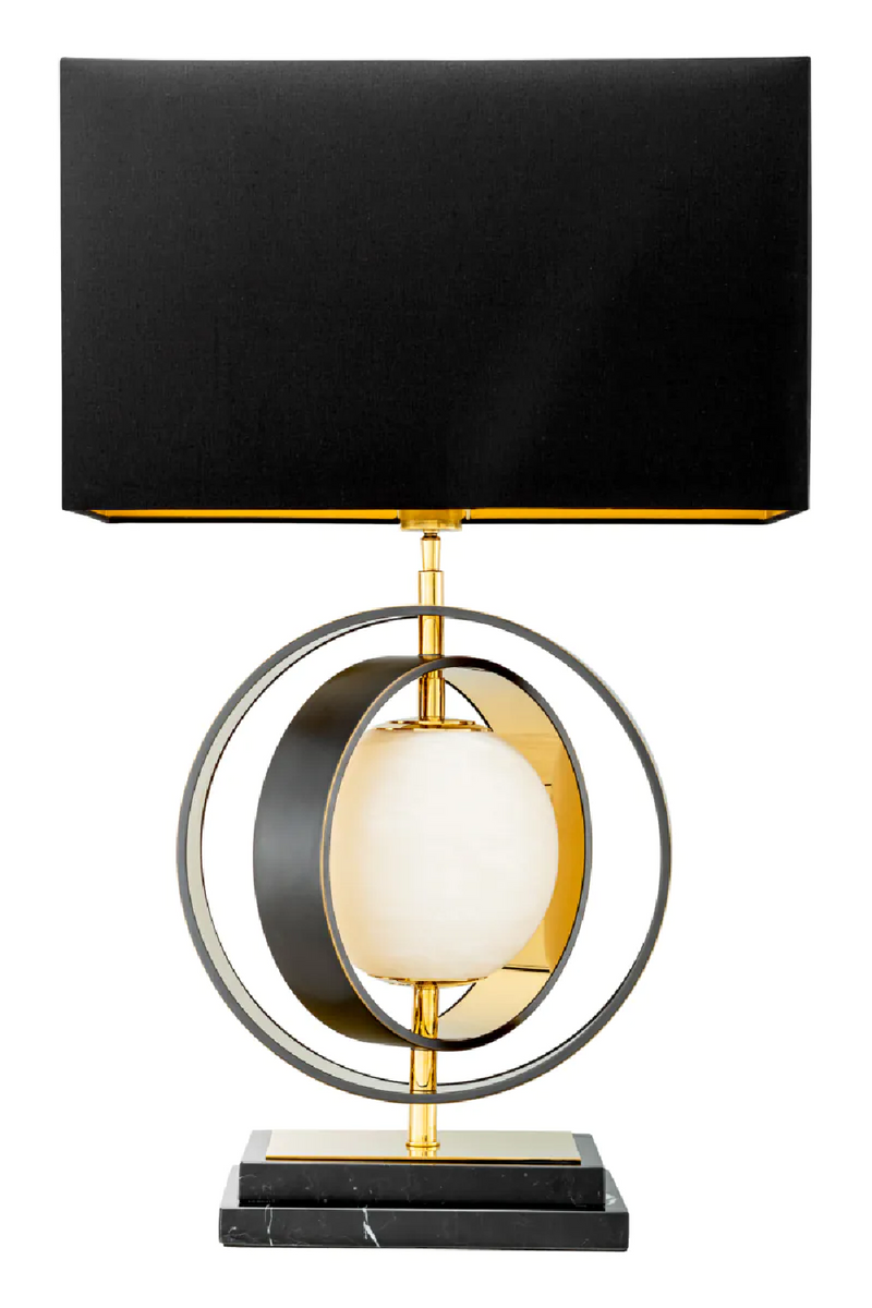 Black Shade Table Lamp | Eichholtz Pearl | Oroatrade.com
