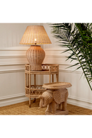 Rattan Sculptural Side Table | Eichholtz Elephant | Oroatrade.com