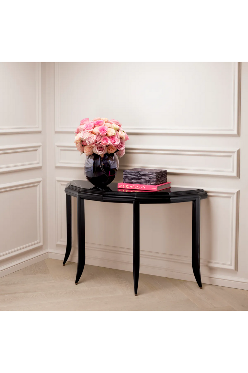 Black Marble Console Table | Eichholtz Javier | Oroatrade.com