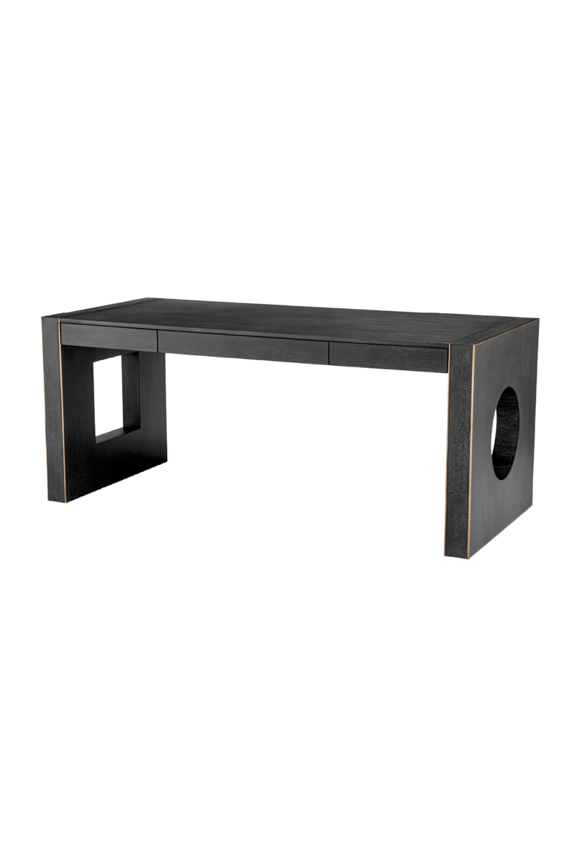 Charcoal Gray Oak Desk | Eichholtz Rovigo | Oroatrade.com