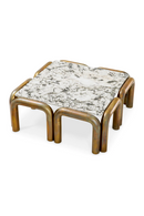 Vintage Brass Leg Coffee Table | Eichholtz Sunwood | Oroatrade.com