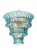 Glass Tiered Chandelier | Eichholtz Toscano | Oroatrade.com