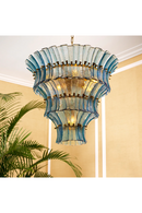 Glass Tiered Chandelier | Eichholtz Toscano | Oroatrade.com