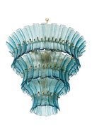 Glass Tiered Chandelier | Eichholtz Toscano | Oroatrade.com