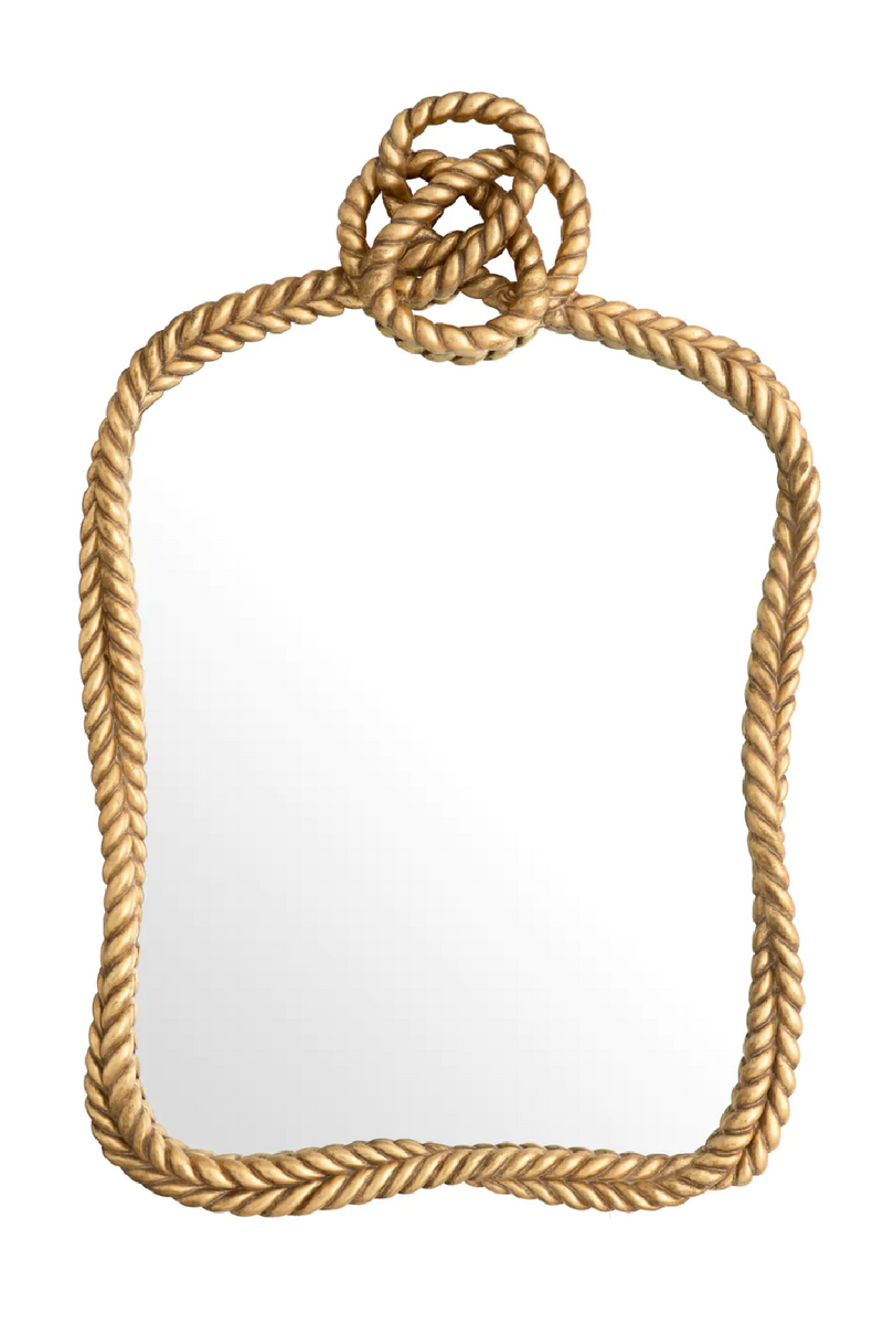Mahogany Rope Detail Mirror | Eichholtz Vincenso | Oroatrrade.com