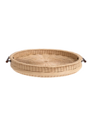 Natural Rattan Round Tray | Eichholtz Vimini | Oroatrade.com