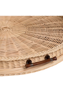 Natural Rattan Round Tray | Eichholtz Vimini | Oroatrade.com