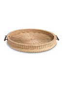 Natural Rattan Round Tray | Eichholtz Vimini | Oroatrade.com