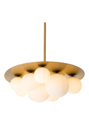 White Glass Globes Chandelier | Eichholtz Orsini | Oroatrade.com