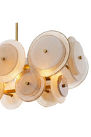 Sugared Glass Linear Chandelier | Eichholtz Hyde | Oroatrade.com