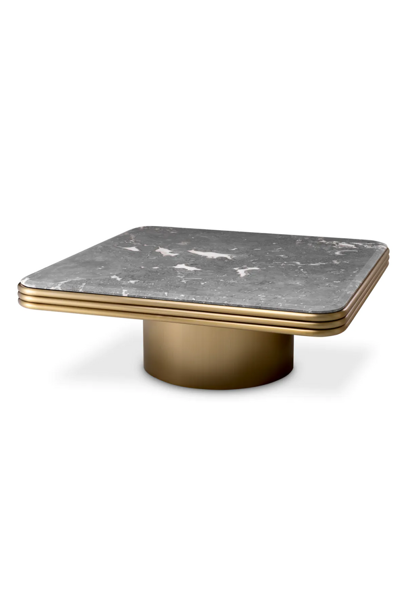 Square Gray Marble Coffee Table | Eichholtz Claremore | Oroatrade.com