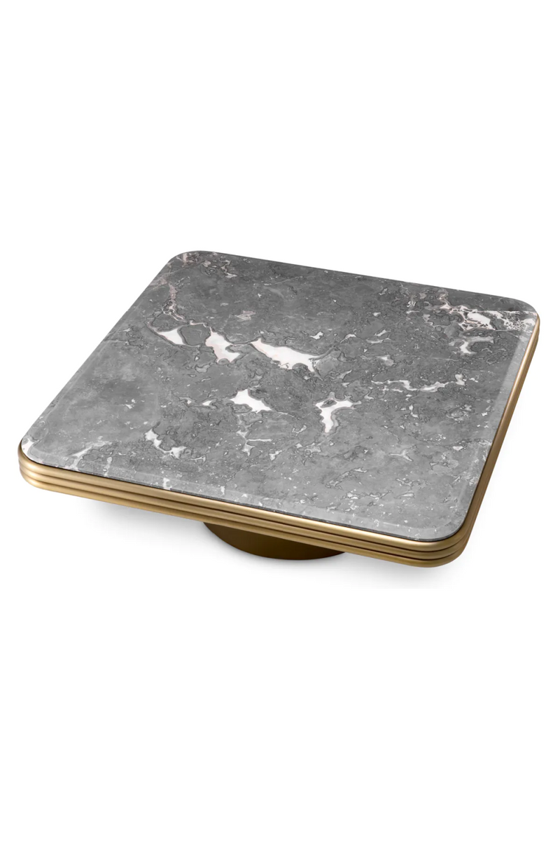 Square Gray Marble Coffee Table | Eichholtz Claremore | Oroatrade.com