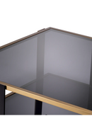 Square Black Glass Coffee Table | Eichholtz Clio | Oroatrade.com