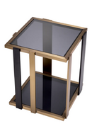 Black Glass Side Table | Eichholtz Billinghurst | Oroatrade.com