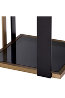 Black Glass Side Table | Eichholtz Billinghurst | Oroatrade.com