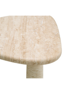 Travertine Triangular Side Table | Eichholtz Larino | Oroatrade.com