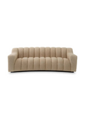 Cream Bouclé Channeled Sofa | Eichholtz Kelly | Oroatrade.com