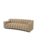 Cream Bouclé Channeled Sofa | Eichholtz Kelly | Oroatrade.com