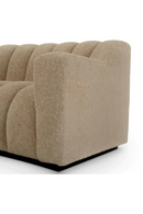 Cream Bouclé Channeled Sofa | Eichholtz Kelly | Oroatrade.com