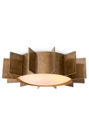 White Glass Vintage Ceiling Lamp | Eichholtz Mario | Oroatrade.com