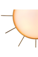 White Glass Vintage Ceiling Lamp | Eichholtz Mario | Oroatrade.com