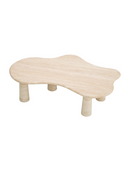 Organic-Shaped Travertine Coffee Table | Eichholtz Isernia | Oroatrade.com