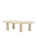 Organic-Shaped Travertine Coffee Table | Eichholtz Isernia | Oroatrade.com