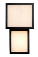 Black Framed Alabaster Wall Lamp | Eichholtz Serchio | Oroatrade.com
