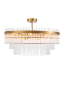 Glass Rods Tiered Ceiling Lamp | Eichholtz East | Oroatrade.com